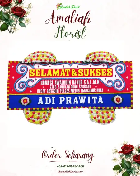 Papan Bunga Ucapan Selamat Kendaga
